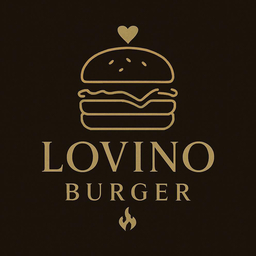 Lovino Burger logo.